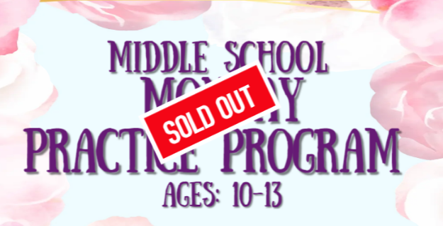 Picture of MONDAY MIDDLE SCHOOL PRACTICE PROGRAM (SPRING 1)
