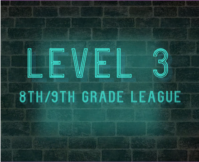 Picture for category LEVEL 3- 8TH/ 9TH GRADE LEAGUE