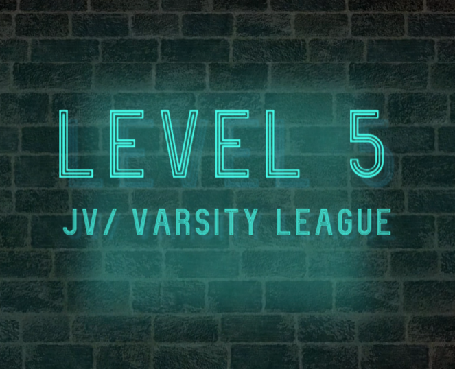 Picture for category LEVEL 5- JV/ VARSITY LEAGUES