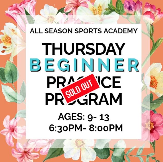 Picture of (3/16- 4/27): THURS: BEGINNER PRACTICE