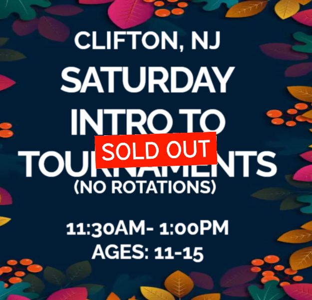 Picture of (10/28- 12/9) CLIFTON: INTRO TO TOURNAMENTS (11-15)