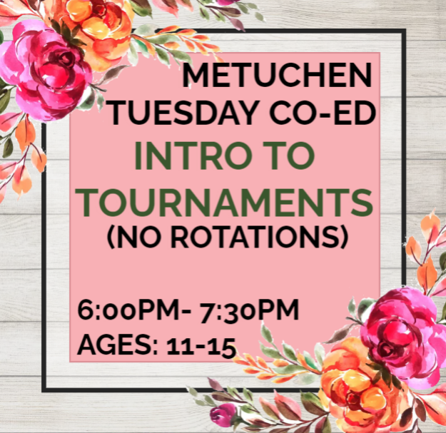 Picture of (3/ 5- 4/13) TUES: INTRO TO TOURNAMENTS (MET)