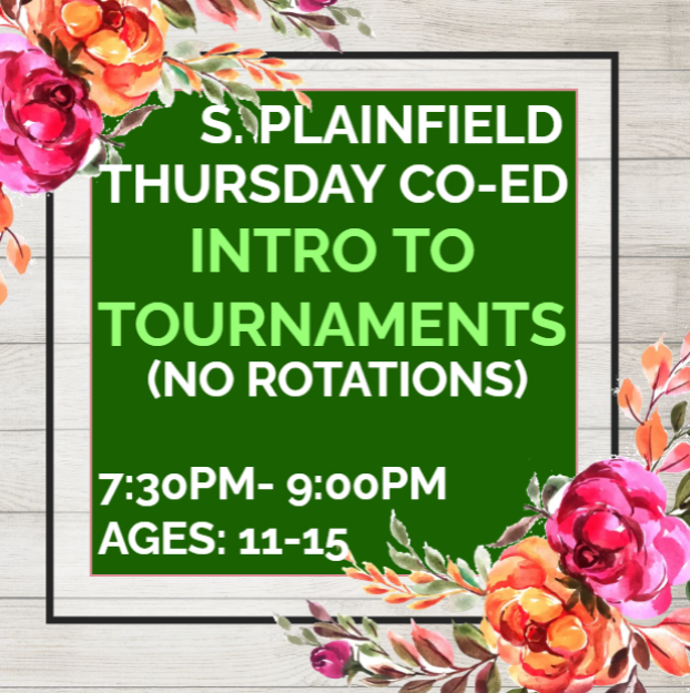 Picture of (3/14- 4/20) (SP): THURS:  INTRO TO TOURNAMENTS