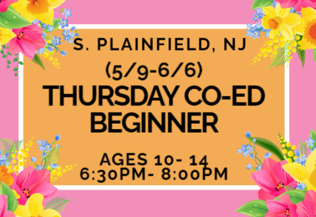 Picture of (5/9-6/6) SP: THURS: BEGINNER (6:30-8:00PM)