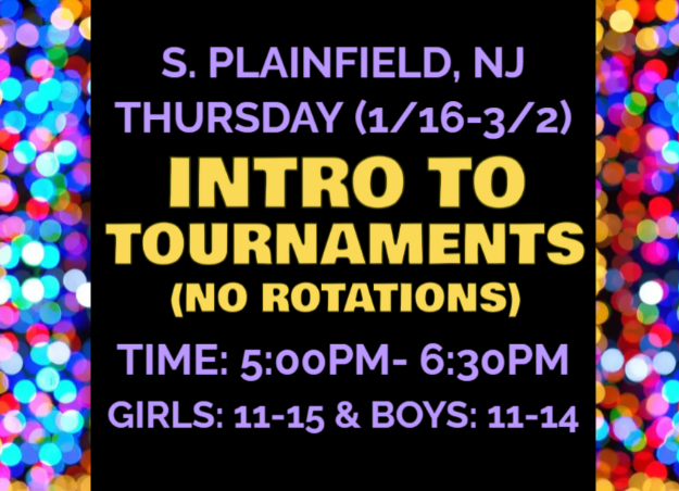 Picture of THURS (1/16-3/2) INTRO TO TOURNAMENTS (NO ROTATIONS) SP 2025