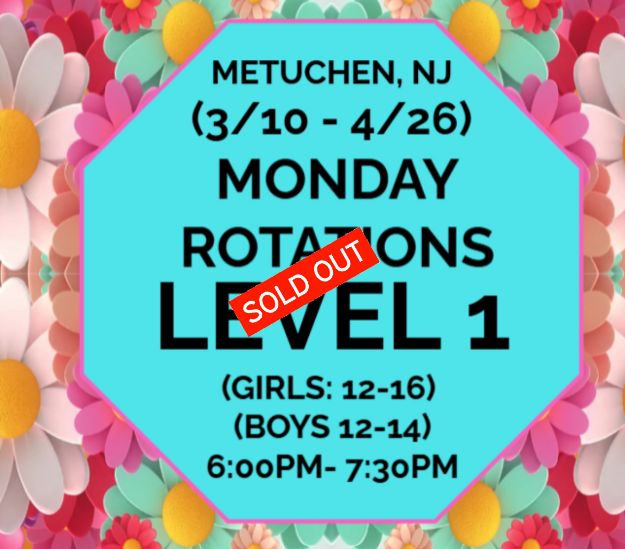 Picture of MON: (3/10-4/26) Rotations Level 1 (MET SPRING 2025)