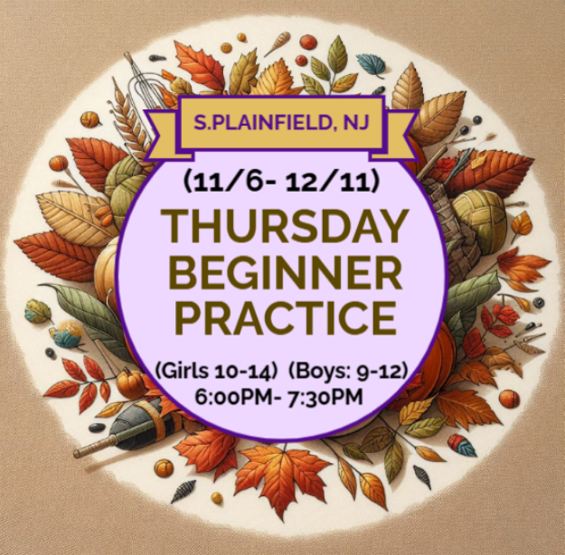 Picture of (11/6-12/11) THURS: Beginner Practice (SP) 2025