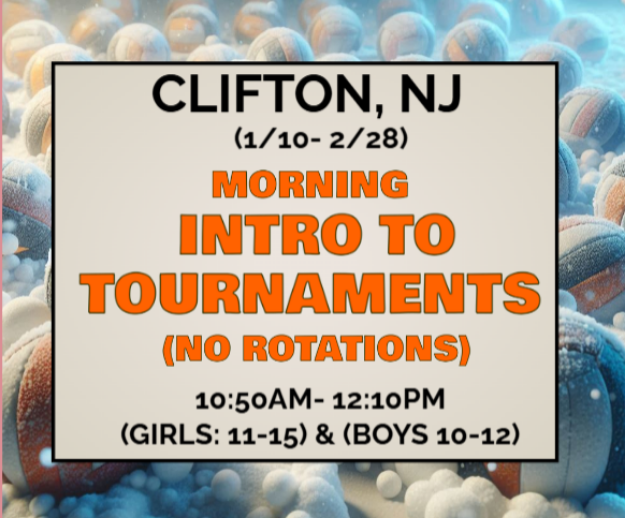 Picture of AM (1/10- 2/28) INTRO TO TOURNAMENTS (NO ROTATIONS) CLIFT 2026