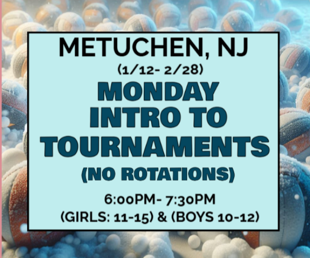 Picture of MON (1/12-2/28) MET: INTRO TO TOURNAMENTS (NO ROTATIONS ) MET 2026