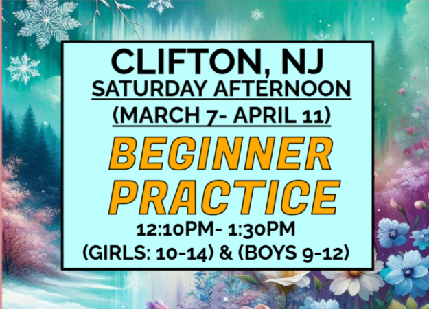 Picture of SOLD OUT: SAT (3/7-4/11) 12:10PM BEGINNER CLIFTON