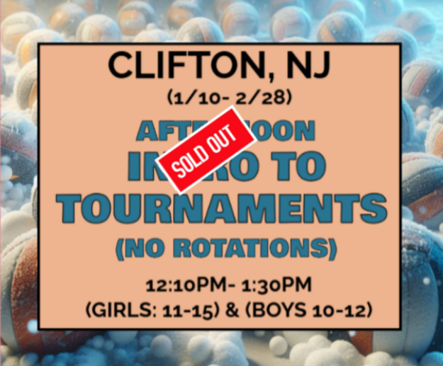 Picture of PM (1/10- 2/28) INTRO TO TOURNAMENTS (NO ROTATIONS) CLIFT 2026