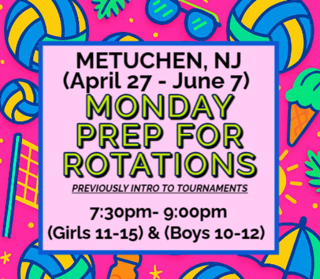 Picture of MON (4/27- 6/7) PREP FOR ROTATIONS (INTRO TO TOURNAMENTS) (MET)