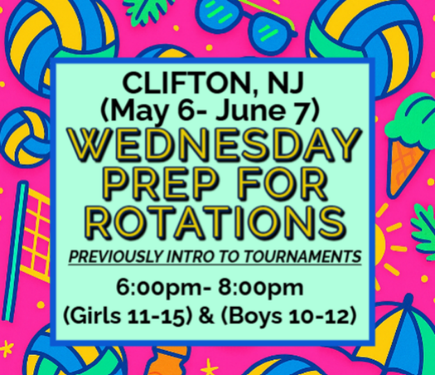 Picture of WED (5/6-6/7) PREP FOR ROTATIONS (intro to tournaments)
