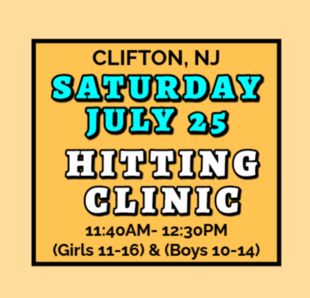 Picture of JULY 25 HITTING CLINIC (CLIFTON)