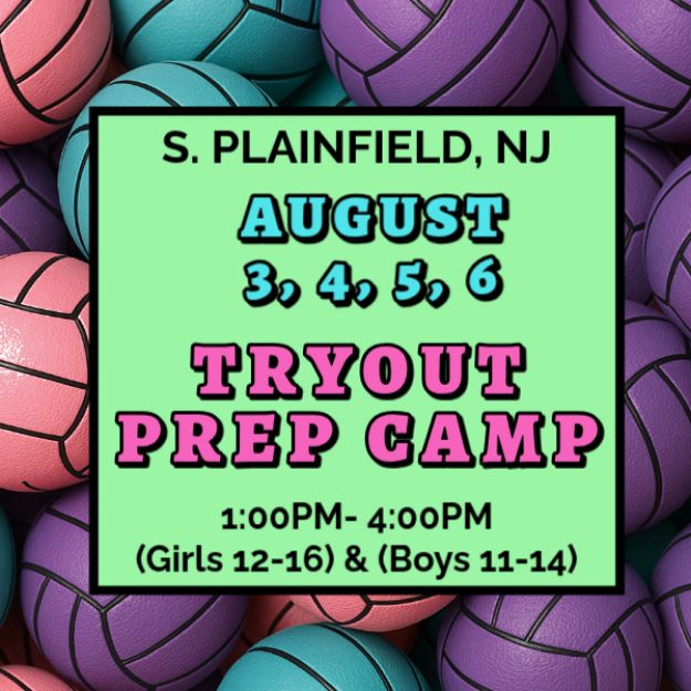 Picture of AUG 3, 4, 5, 6 TRYOUT PREP CAMP (S. PLAINFIELD)