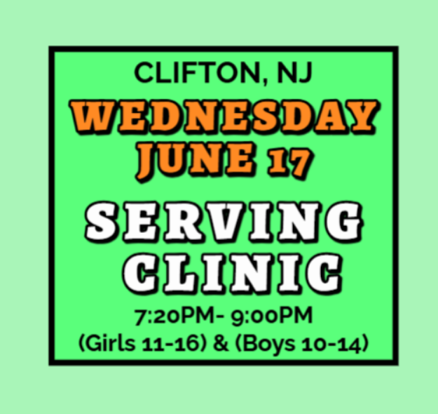 Picture of JUNE 17 SERVING CLINIC WED CLIFTON