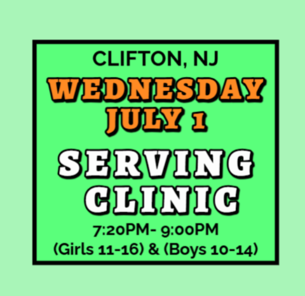 Picture of JULY 1 SERVING CLINIC WED CLIFTON