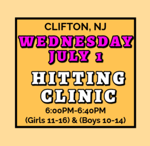 Picture of JULY 1 HITTING CLINIC WED CLIFTON