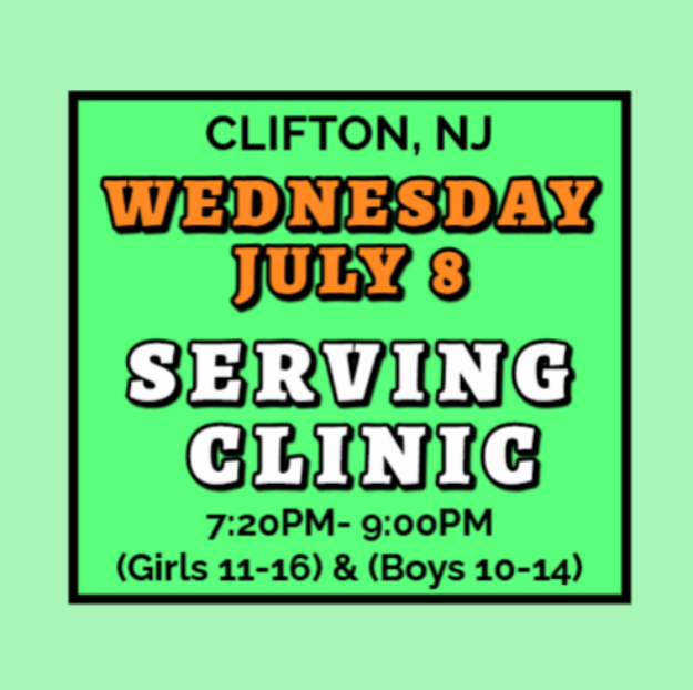 Picture of JULY 8 SERVING CLINIC WED CLIFTON