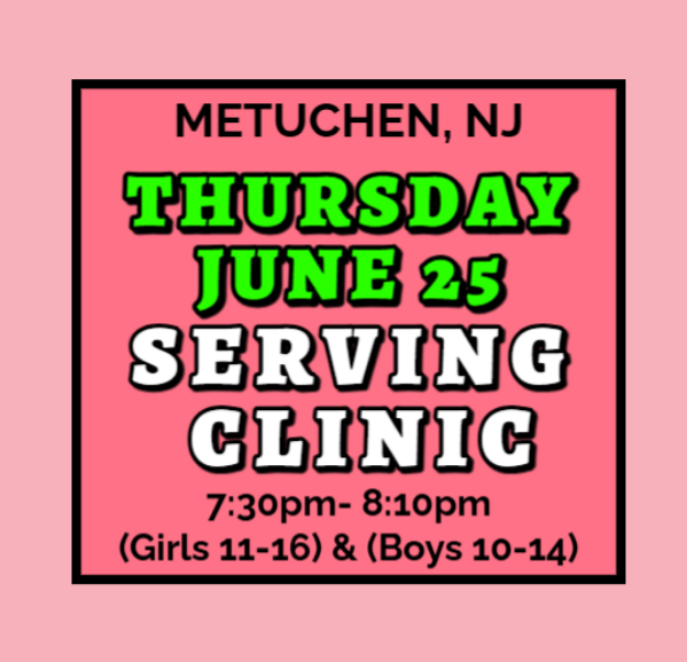 Picture of THURS JUNE 25 SERVING CLINIC (METUCHEN)