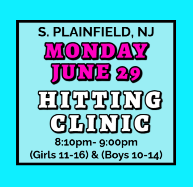 Picture of MON JUNE 29 HITTING CLINIC (S. PLAINFIELD)