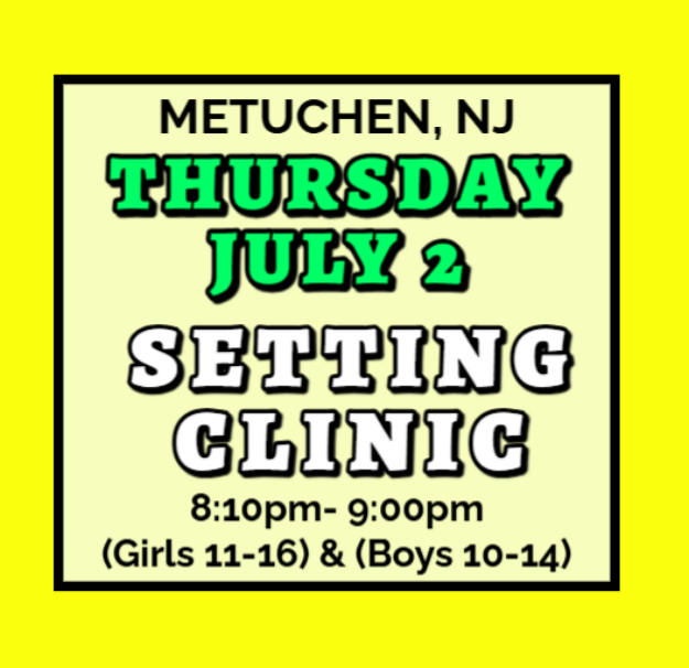 Picture of THURS JULY 2 SETTING CLINIC (METUCHEN)