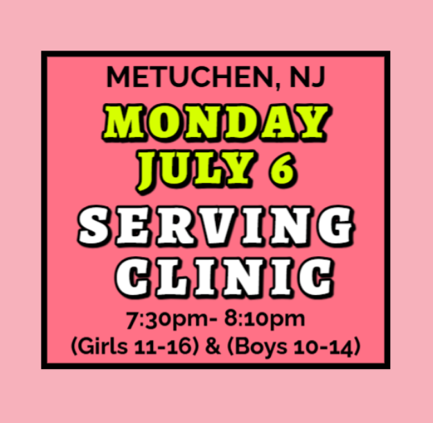 Picture of MON JULY 6 SERVING CLINIC (METUCHEN)
