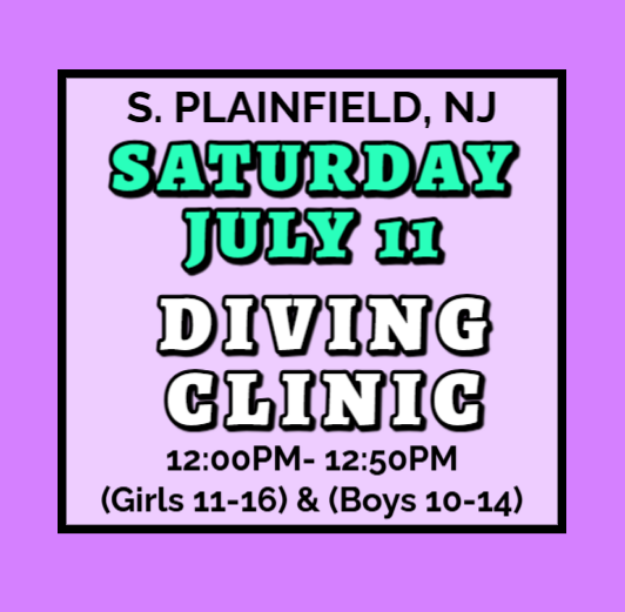 Picture of SATURDAY JULY 11 DIVING CLINIC  (S. PLAINFIELD)*