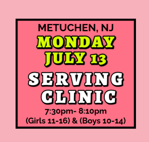 Picture of MON JULY 13 SERVING CLINIC (METUCHEN)