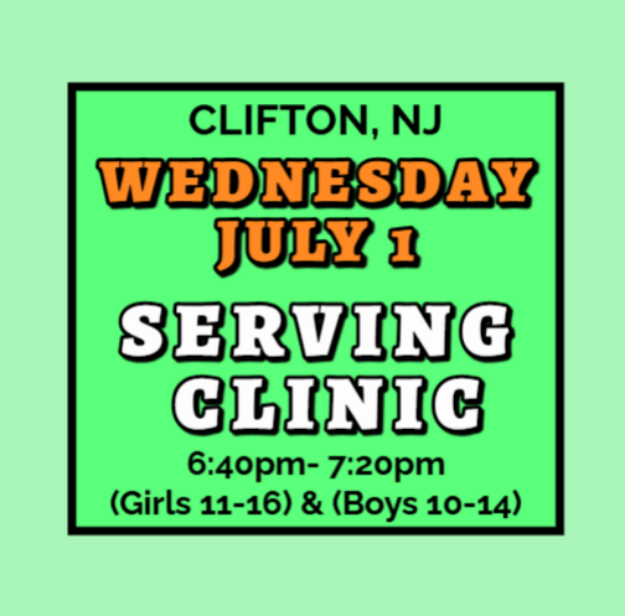 Picture of JULY 1 SERVING CLINIC WED CLIFTON