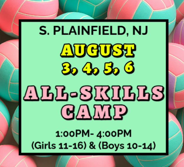 Picture of Aug 3, 4, 5, 6 ALL- SKILLS CAMP (S. PLAINFIELD)
